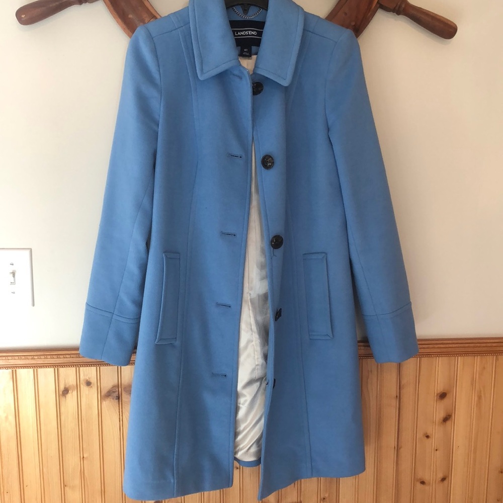 NWOT Knee length wool Pea Coat - size 6T
